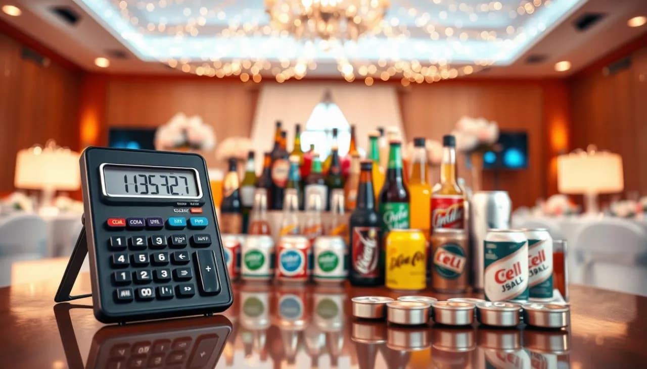 Kalkulator napojów na wesele: Ile kupić i jak oszczędzić?