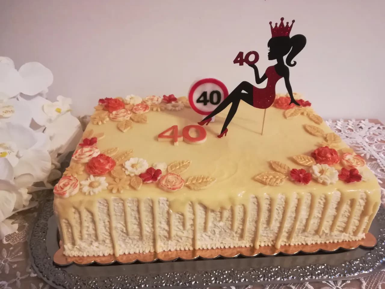 Jak udekorować tort na 40 urodziny? Modne inspiracje i porady